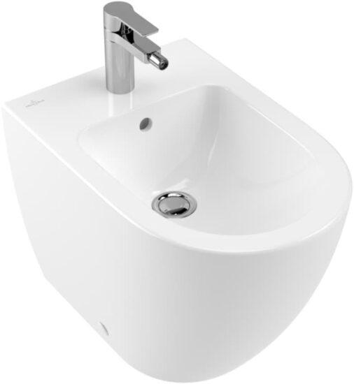 Bidet stojací Villeroy & Boch Subway 2.0 56x37 cm alpská bílá 540100R1