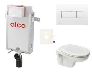 Cenově zvýhodněný závěsný WC set Alca k zazdění + WC S-Line S-line Pro SIKOAP4