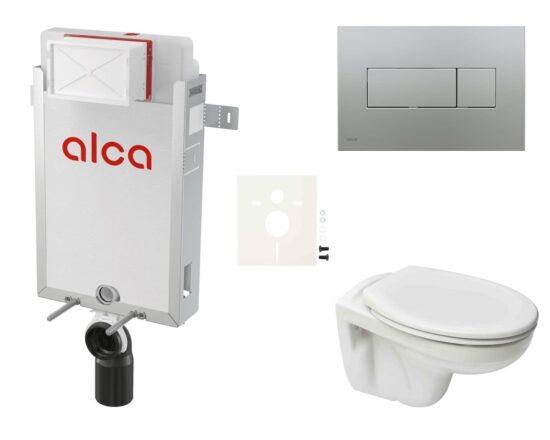 Cenově zvýhodněný závěsný WC set Alca k zazdění + WC S-Line S-line Pro SIKOAP6