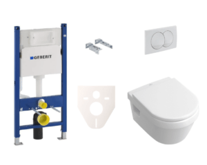 Cenově zvýhodněný závěsný WC set Geberit + WC Villeroy & Boch Omnia Architectura SIKOGES5B0