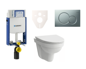 Cenově zvýhodněný závěsný WC set Geberit k zazdění + WC Laufen Laufen Pro Nordic SIKOGE2H3