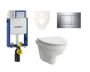 Cenově zvýhodněný závěsný WC set Geberit k zazdění + WC Laufen Laufen Pro Nordic SIKOGE2H6