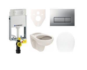 Cenově zvýhodněný závěsný WC set Geberit k zazdění + WC S-Line SIKOGE1U8