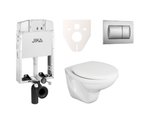 Cenově zvýhodněný závěsný WC set Jika k zazdění + WC Fayans Neo SIKOJJ3