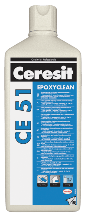 Čistič Ceresit CE 51 EpoxyClean 1 litr CE511