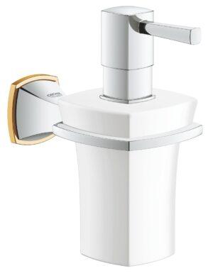 Dávkovač mýdla Grohe Grandera chrom/zlatá G40627IG0