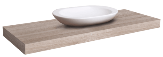 Deska pod umyvadlo Naturel Dolce 120x50 cm dub bardolino DO12050DB