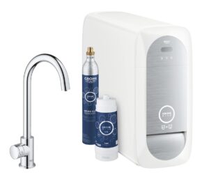 Dřezová baterie Grohe Blue Home s filtrem chrom 31498001