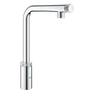 Dřezová baterie Grohe Minta SmartControl s otočným raménkem chrom 31613000