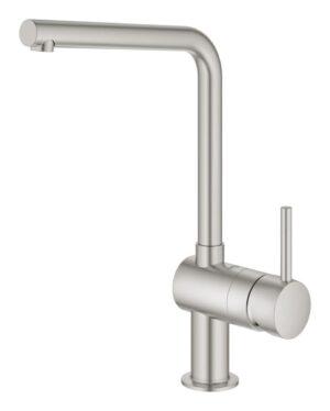 Dřezová baterie Grohe Minta s otočným raménkem supersteel 31375DC0