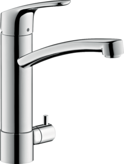 Dřezová baterie Hansgrohe Focus M41 s uzavíracím ventilem chrom 31803000