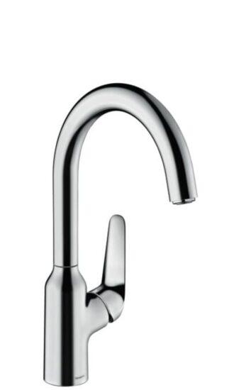 Dřezová baterie Hansgrohe Focus s otočným ramínkem chrom 71802000