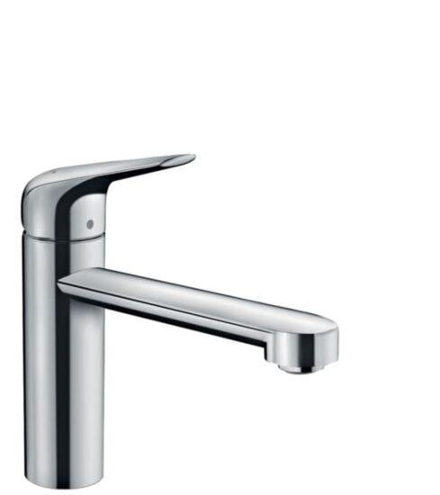 Dřezová baterie Hansgrohe Focus s otočným ramínkem chrom 71806000