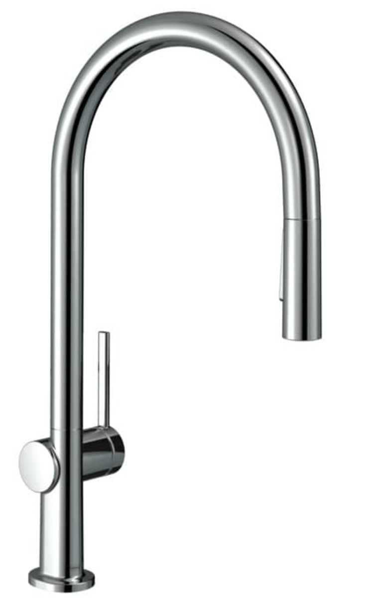 Dřezová baterie Hansgrohe Talis M54 s vytahovací sprškou chrom 72842000