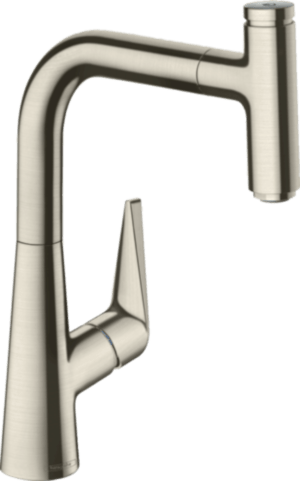 Dřezová baterie Hansgrohe Talis Select M51 s vytahovací sprškou vzhled nerezu 72822800