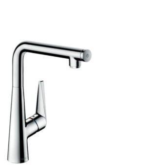 Dřezová baterie Hansgrohe Talis s otočným ramínkem chrom 72825000