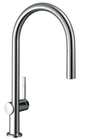 Dřezová baterie Hansgrohe Talis s vytahovací sprškou chrom 72802000