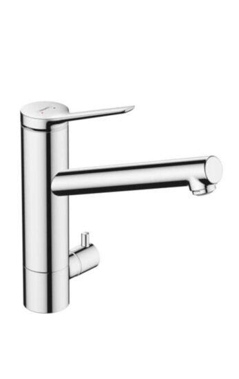 Dřezová baterie Hansgrohe Zesis s uzavíracím ventilem chrom 74808000