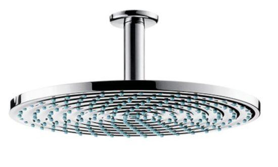 Hlavová sprcha Hansgrohe Raindance S strop včetně sprchového ramena chrom 27494000