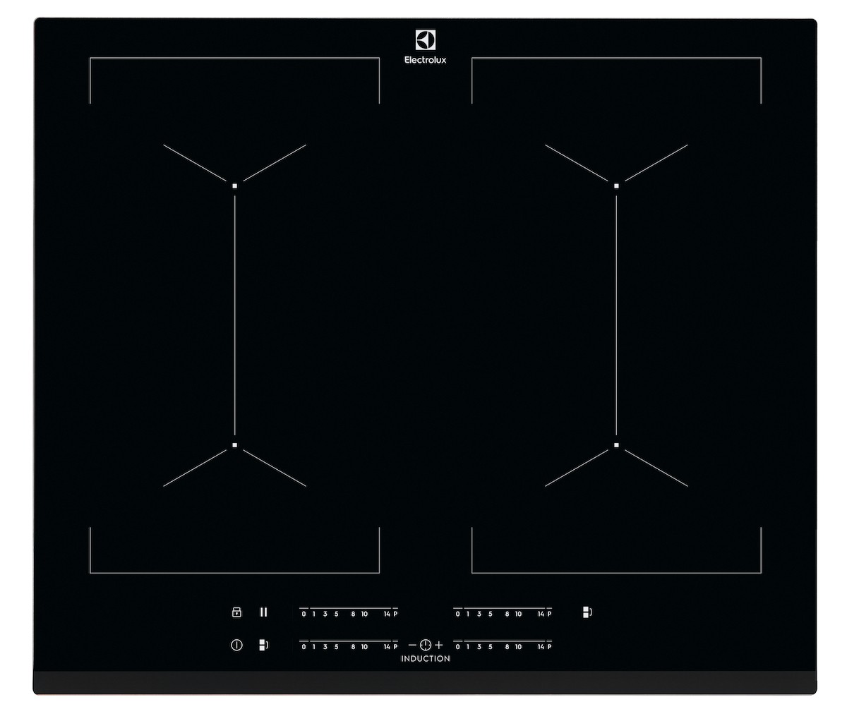 Indukční varná deska Electrolux černá EIV644
