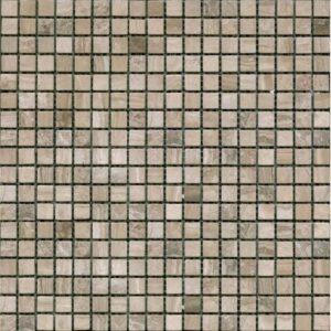 Kamenná mozaika Premium Mosaic Stone šedá 30x30 cm mat STMOS15GYW