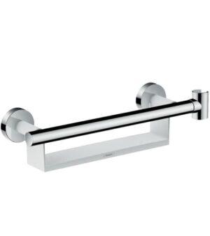 Madlo Hansgrohe Unica s držákem bílá/chrom 26328400