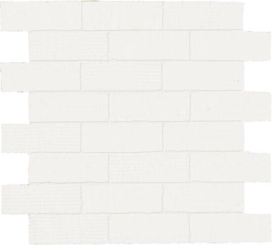 Mozaika Dom Comfort G white brick 33x33 cm mat DCOGMB10