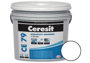 Spárovací hmota Ceresit CE 79 UltraEpoxy Industrial crystal white 5 kg R2T CE79701