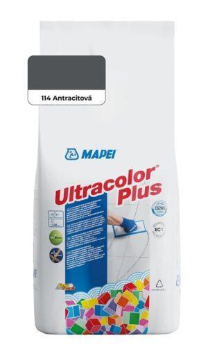 Spárovací hmota Mapei Ultracolor Plus antracite 2 kg CG2WA MAPU2114