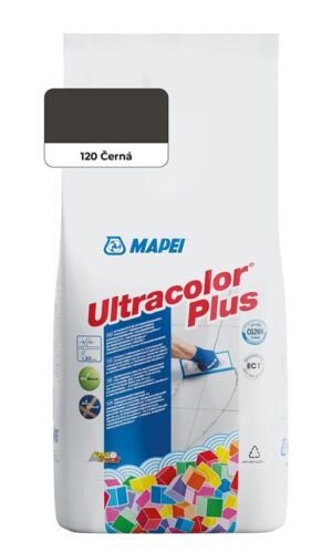 Spárovací hmota Mapei Ultracolor Plus černá 2 kg CG2WA MAPU2120