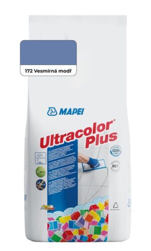 Spárovací hmota Mapei Ultracolor Plus vesmírná modř 2 kg CG2WA MAPU2172