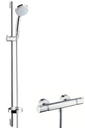 Sprchová baterie Hansgrohe Croma 100 se sprchovým setem 150 mm chrom 27033000