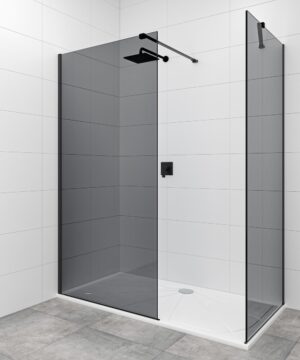 Sprchová zástěna Walk-in 100x90 cm SAT SATBWI10090KSPRC