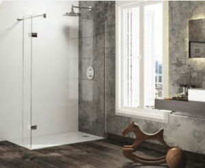 Sprchová zástěna walk-in 100 cm Huppe Solva pure ST3703.092.322