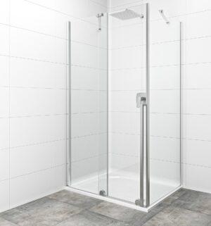 Sprchový kout obdélník 110x90 cm SAT Walk-In Xmotion SATBWIXM110STE90