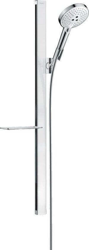 Sprchový set Hansgrohe Raindance Select S s poličkou bílá/chrom 27648400