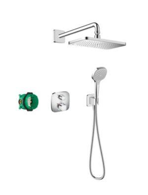 Sprchový systém Hansgrohe Croma E pod omítku s termostatickou baterií chrom 27953000