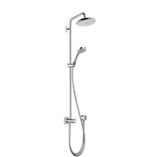 Sprchový systém Hansgrohe Croma na stěnu bez baterie chrom 27224000