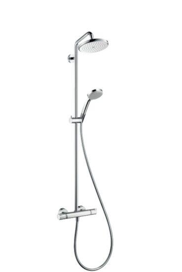 Sprchový systém Hansgrohe Croma na stěnu s termostatickou baterií chrom 27188000