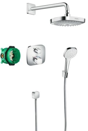 Sprchový systém Hansgrohe Ecostat včetně podomítkového tělesa chrom 27294000