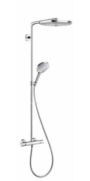 Sprchový systém Hansgrohe Raindance Select S na stěnu s termostatickou baterií chrom 27133000