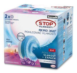 Stop vlhkosti Ceresit tablety AERO 2x450g rel.levand. CSVAEROTBLLE