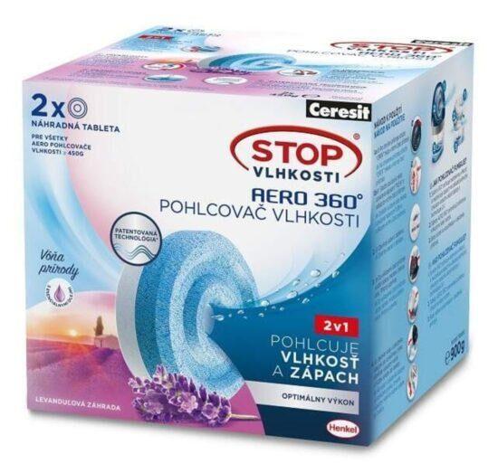 Stop vlhkosti Ceresit tablety AERO 2x450g rel.levand. CSVAEROTBLLE