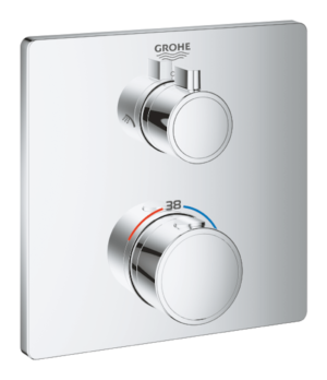 Termostat Grohe Grohtherm bez podomítkového tělesa chrom 24079000