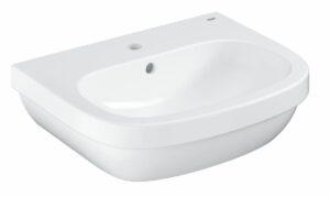 Umyvadlo Grohe Euro Ceramic 55x45 cm alpská bílá otvor pro baterii uprostřed 3933600H