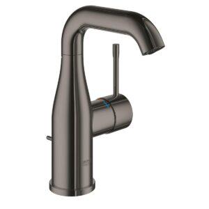 Umyvadlová baterie Grohe Essence New s výpustí Hard Graphite 23462A01