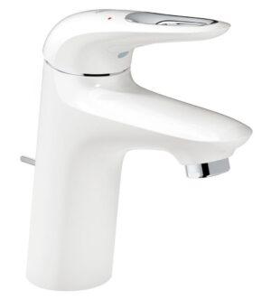 Umyvadlová baterie Grohe Eurostyle New s výpustí Moon White / chrom 23374LS3