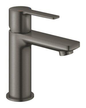 Umyvadlová baterie Grohe Lineare s clic-clacem kartáčovaný Hard Graphite 23791AL1