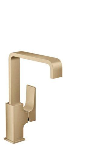 Umyvadlová baterie Hansgrohe Metropol s clic-clacem kartáčovaný bronz 32511140