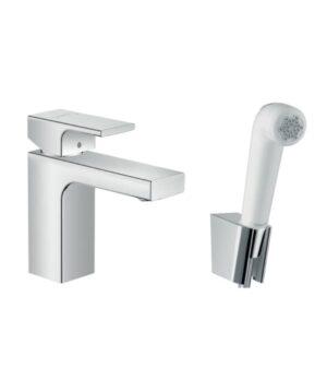 Umyvadlová baterie Hansgrohe Vernis Shape s bidetovou sprškou chrom 71216000